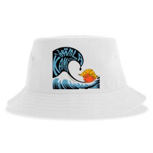 Gary Taxali Kamala Wave Sustainable Bucket Hat