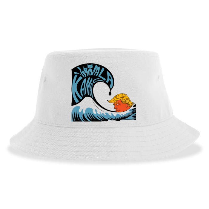 Gary Taxali Kamala Wave Sustainable Bucket Hat