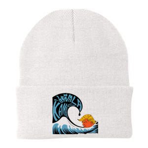 Gary Taxali Kamala Wave Knit Cap Winter Beanie