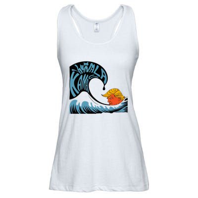 Gary Taxali Kamala Wave Ladies Essential Flowy Tank