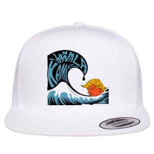 Gary Taxali Kamala Wave Flat Bill Trucker Hat