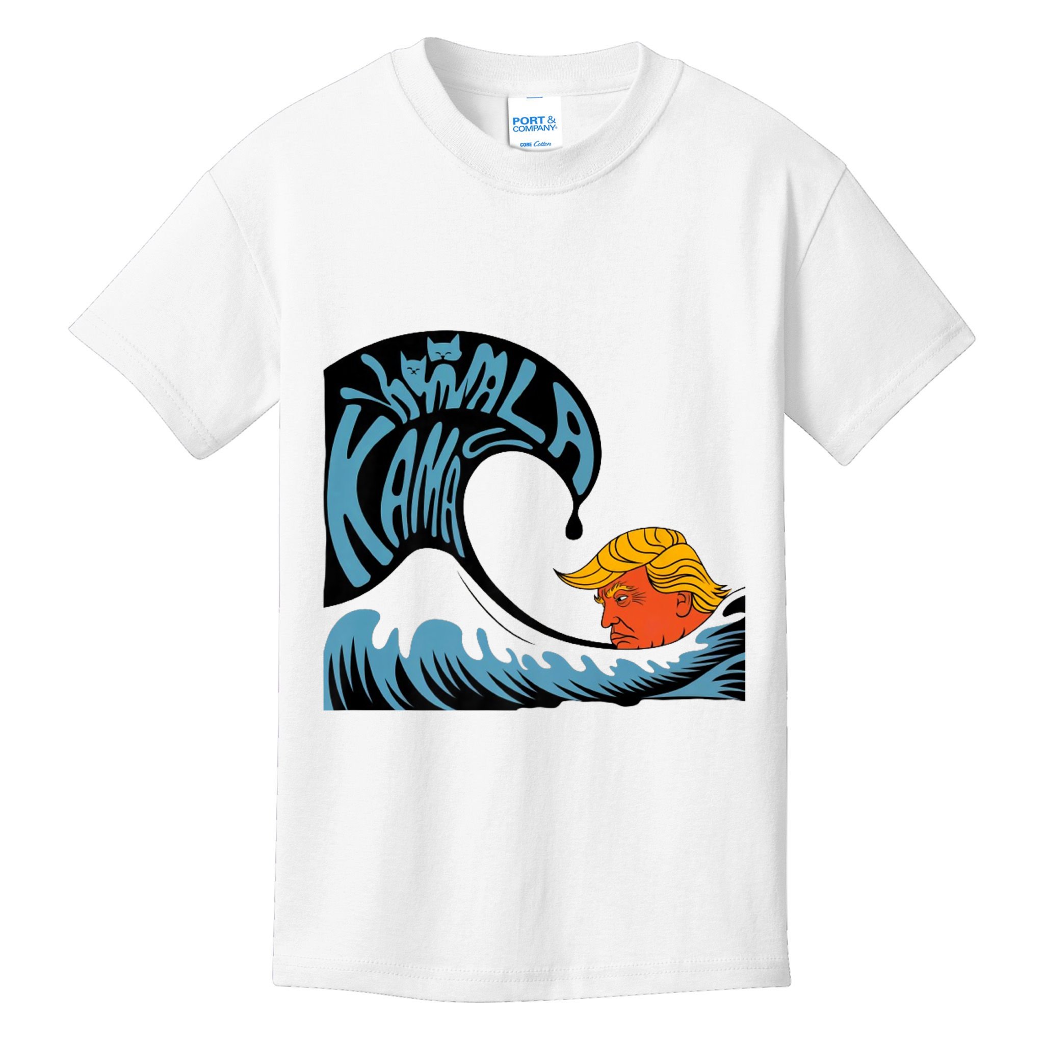 Gary Taxali Kamala Wave Kids T-Shirt