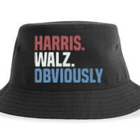 Kamala Walz Obviously 2024 Harris Waltz 2024 Election Gift Sustainable Bucket Hat