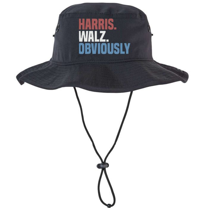 Kamala Walz Obviously 2024 Harris Waltz 2024 Election Gift Legacy Cool Fit Booney Bucket Hat