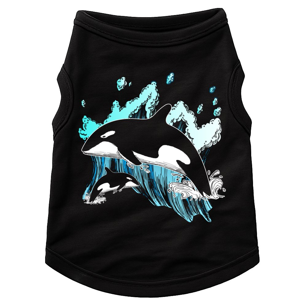 Killer Whale Ocean Lover Gift Idea Men Boys Kids Orca Great Gift Doggie Tank