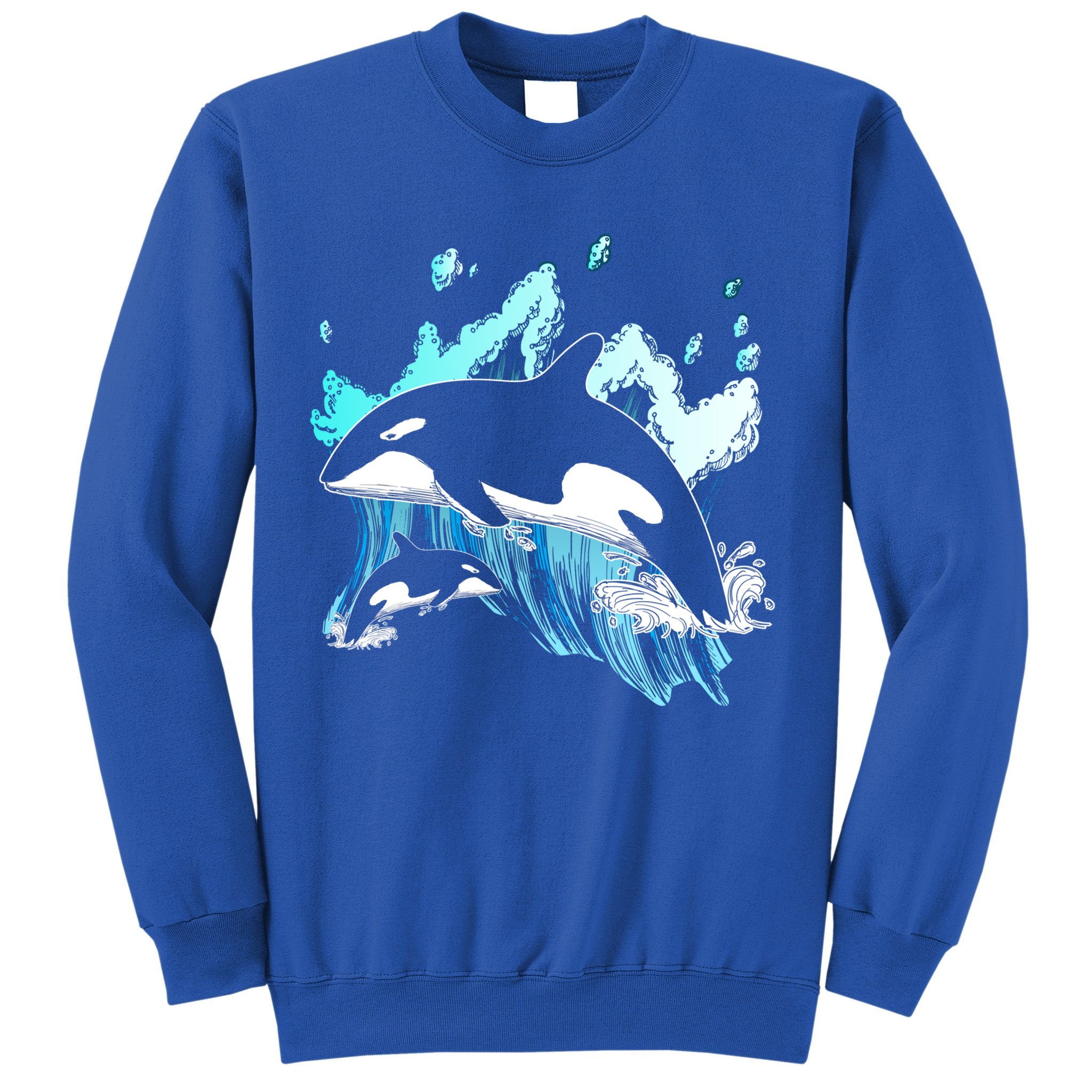 Killer Whale Ocean Lover Gift Idea Men Boys Kids Orca Great Gift Sweatshirt