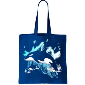 Killer Whale Ocean Lover Gift Idea Men Boys Kids Orca Great Gift Tote Bag