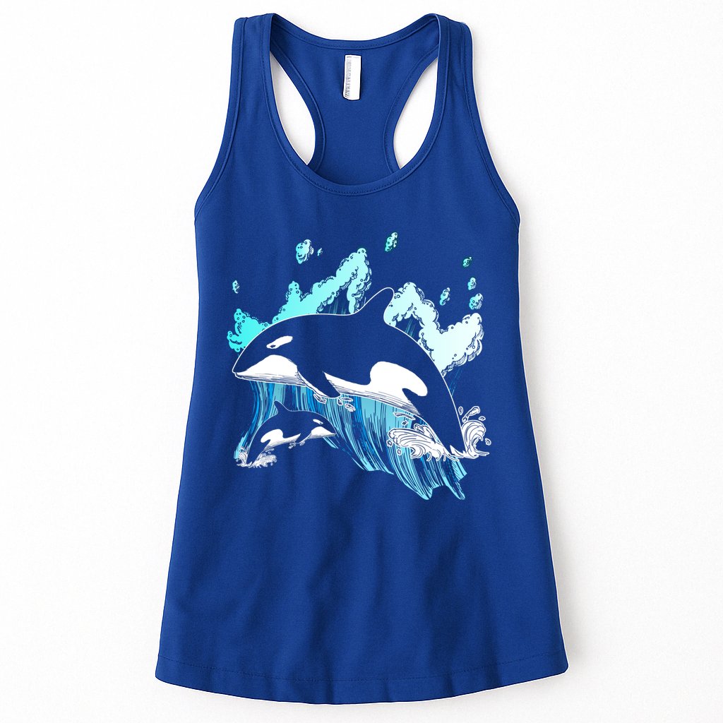 Killer Whale Ocean Lover Gift Idea Men Boys Kids Orca Great Gift Womens Tank Top