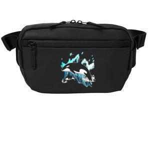 Killer Whale Ocean Lover Gift Idea Men Boys Kids Orca Great Gift Crossbody Pack