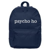 Khadija Wearing Psycho Ho 16 in Basic Backpack