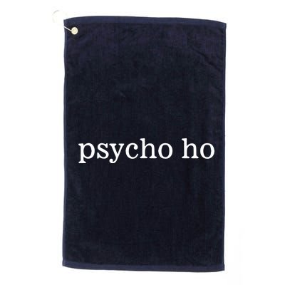 Khadija Wearing Psycho Ho Golf Towel