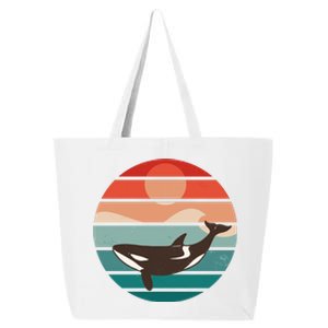 Killer Whale Retro Sunset 25L Jumbo Tote