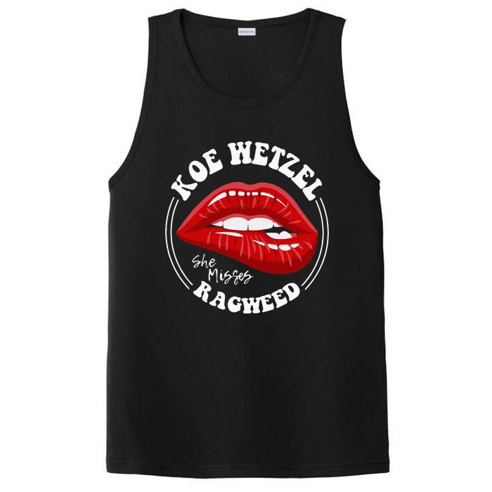 Koe Wetzel Ragweed She Misses Quote PosiCharge Competitor Tank