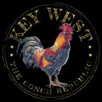 Key West Rooster Fl The Conch Republic Funny Souvenir Doggie Tank