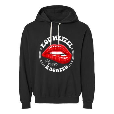 Koe Wetzel Ragweed She Misses Quote Garment-Dyed Fleece Hoodie