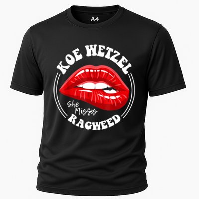 Koe Wetzel Ragweed She Misses Quote Cooling Performance Crew T-Shirt