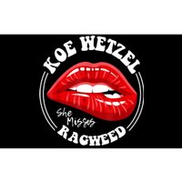 Koe Wetzel Ragweed She Misses Quote Bumper Sticker