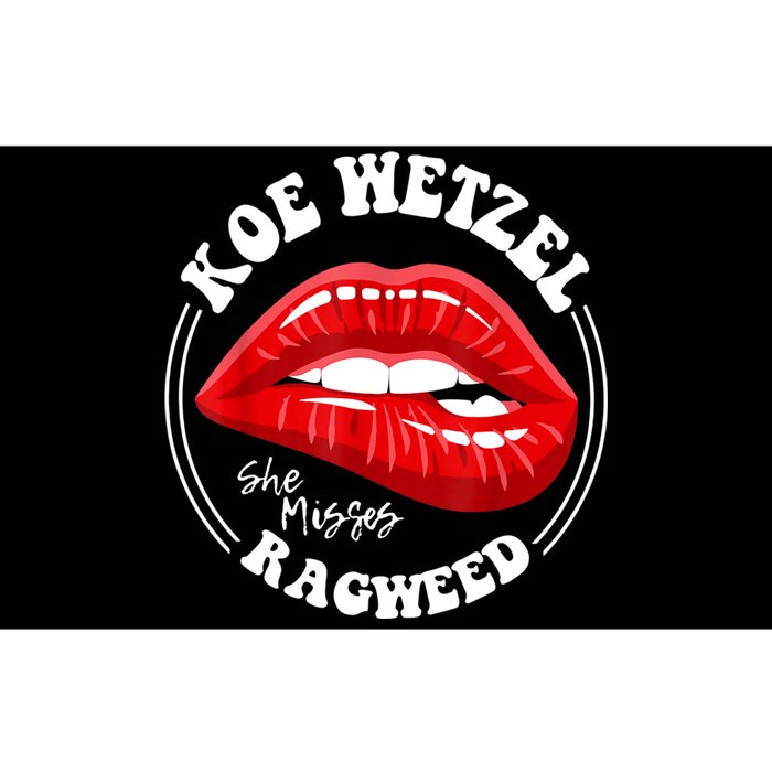 Koe Wetzel Ragweed She Misses Quote Bumper Sticker