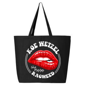 Koe Wetzel Ragweed She Misses Quote 25L Jumbo Tote