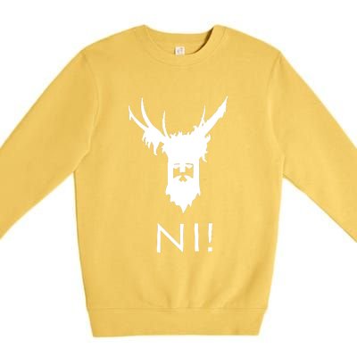 Knights Who Say Ni (2) Premium Crewneck Sweatshirt