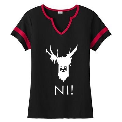 Knights Who Say Ni (2) Ladies Halftime Notch Neck Tee