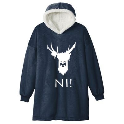 Knights Who Say Ni (2) Hooded Wearable Blanket