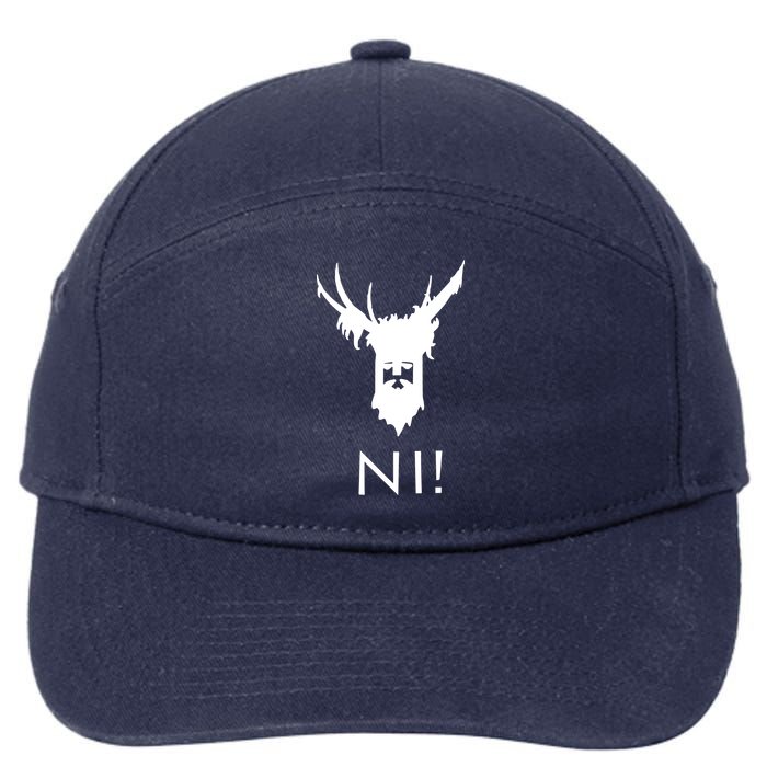 Knights Who Say Ni (2) 7-Panel Snapback Hat
