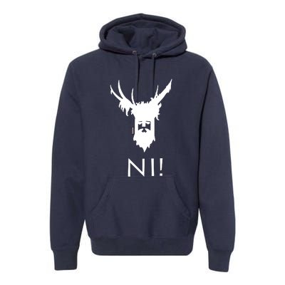 Knights Who Say Ni (2) Premium Hoodie