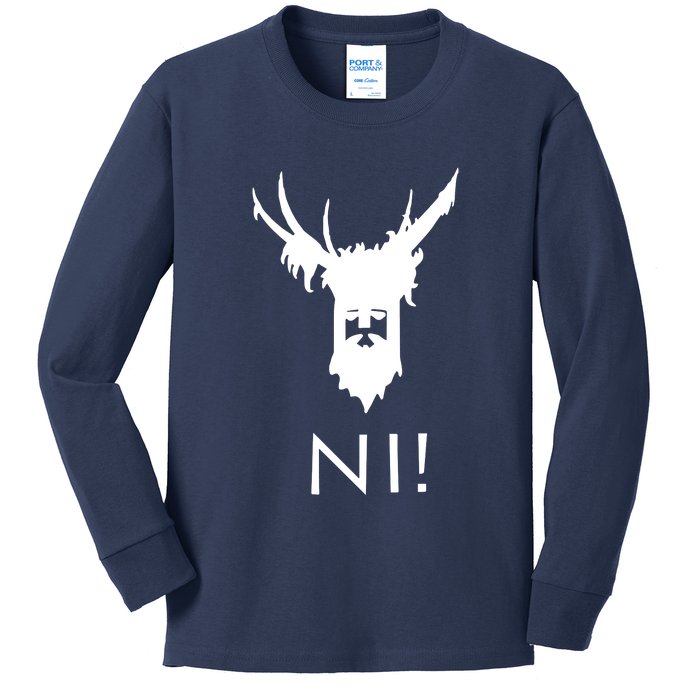 Knights Who Say Ni (2) Kids Long Sleeve Shirt