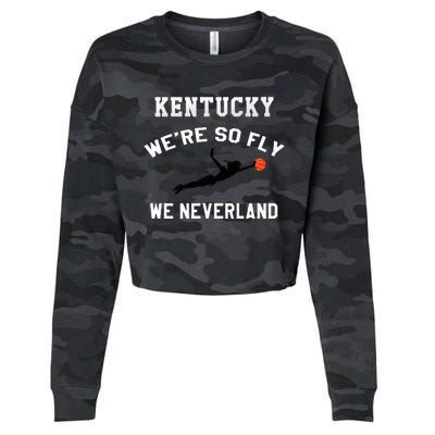 Kentucky WeRe So Fly We Neverland Cropped Pullover Crew