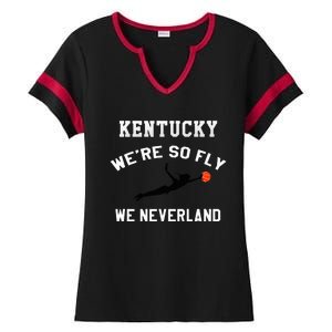 Kentucky WeRe So Fly We Neverland Ladies Halftime Notch Neck Tee