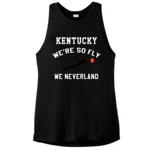 Kentucky WeRe So Fly We Neverland Ladies PosiCharge Tri-Blend Wicking Tank