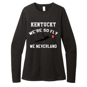 Kentucky WeRe So Fly We Neverland Womens CVC Long Sleeve Shirt