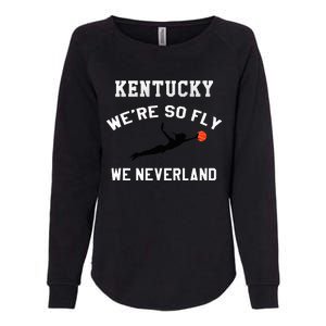 Kentucky WeRe So Fly We Neverland Womens California Wash Sweatshirt