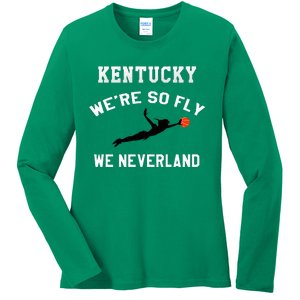 Kentucky WeRe So Fly We Neverland Ladies Long Sleeve Shirt