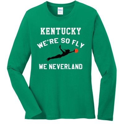 Kentucky WeRe So Fly We Neverland Ladies Long Sleeve Shirt