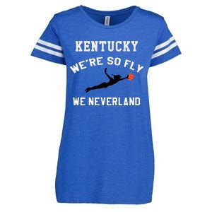 Kentucky WeRe So Fly We Neverland Enza Ladies Jersey Football T-Shirt