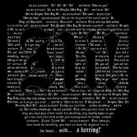 Knights Who Say Ni! of Typography Holy Grail Scene Script Drawstring Bag