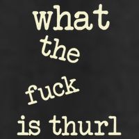 Kur7947 What The Fuck Is Thurl Golf Towel