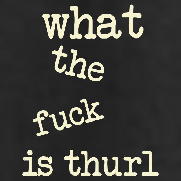 Kur7947 What The Fuck Is Thurl Golf Towel