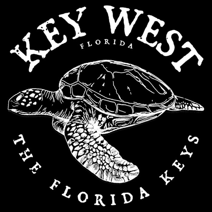 Key West Turtle Florida Keys Scuba Fishing Diving Tee Hooded Wearable Blanket