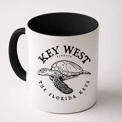Key West Turtle Florida Keys Scuba Fishing Diving Tee Mug