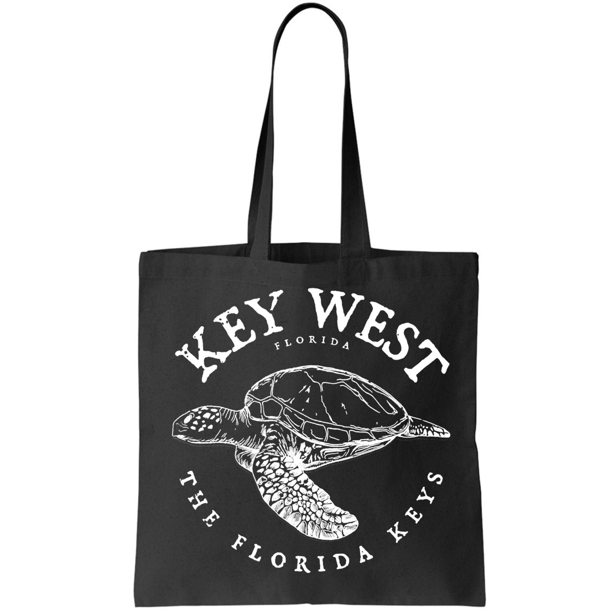 Key West Turtle Florida Keys Scuba Fishing Diving Tee Bag