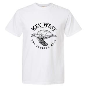 Key West Turtle Florida Keys Scuba Fishing Diving Tee Garment-Dyed Heavyweight T-Shirt