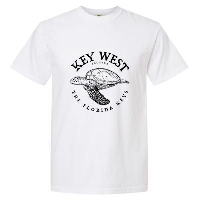 Key West Turtle Florida Keys Scuba Fishing Diving Tee Garment-Dyed Heavyweight T-Shirt