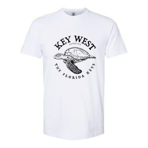 Key West Turtle Florida Keys Scuba Fishing Diving Tee Softstyle CVC T-Shirt