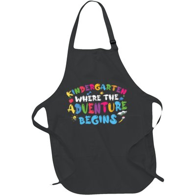 Kindergarten Where The Adventure Begins Back To School First Day Of School Apron