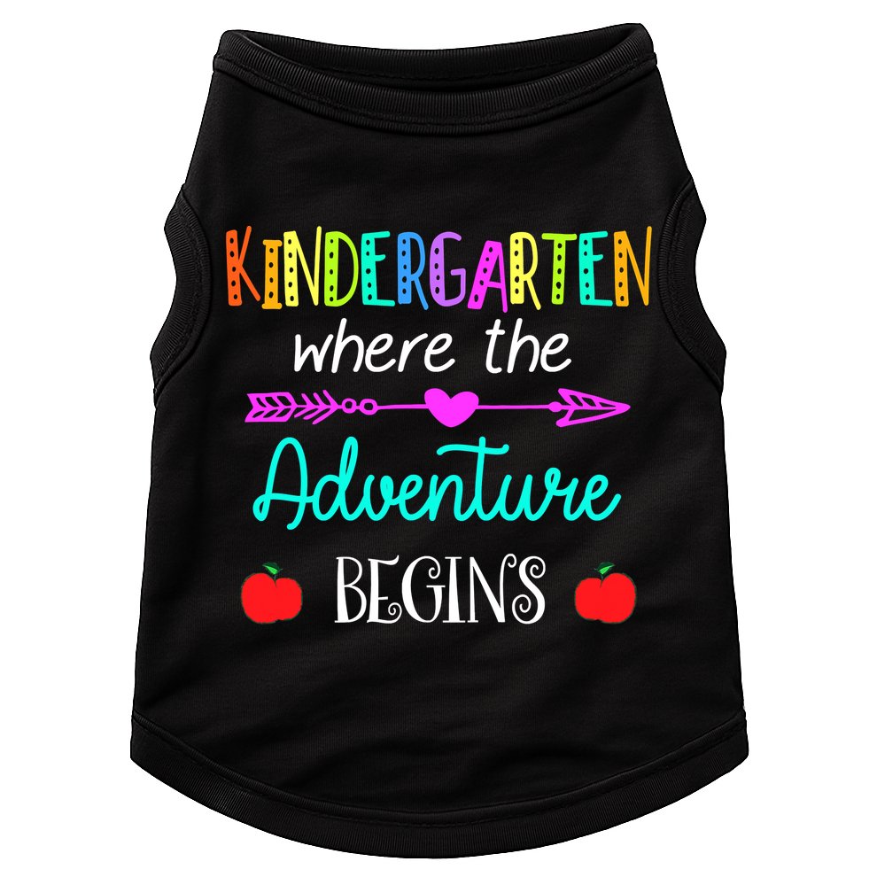 Kindergarten Where The Adventure Begins Kinder Teacher Doggie Tank
