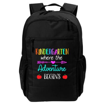 Kindergarten Where The Adventure Begins Kinder Teacher Backpack