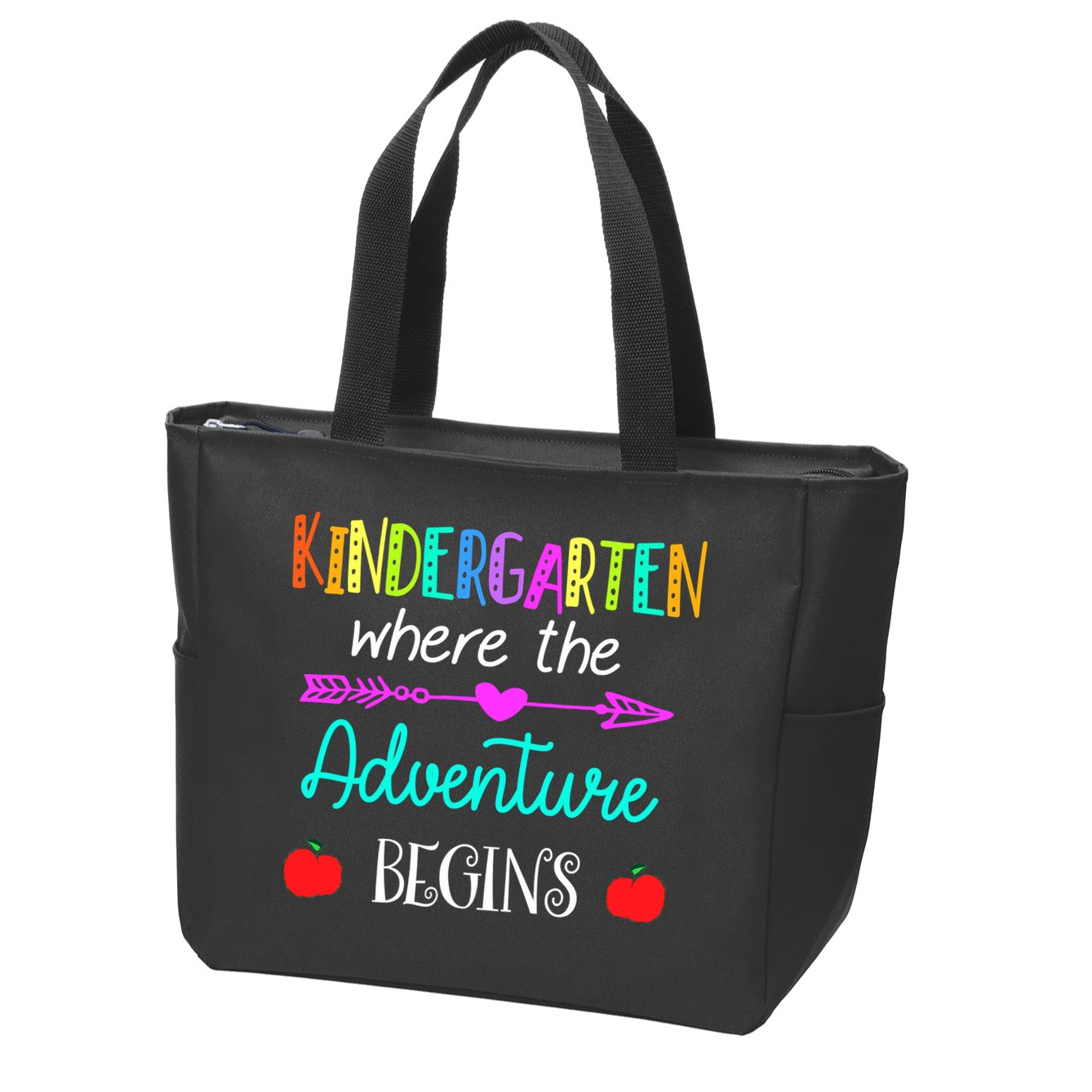 Kindergarten Where The Adventure Begins Kinder Teacher Zip Tote Bag